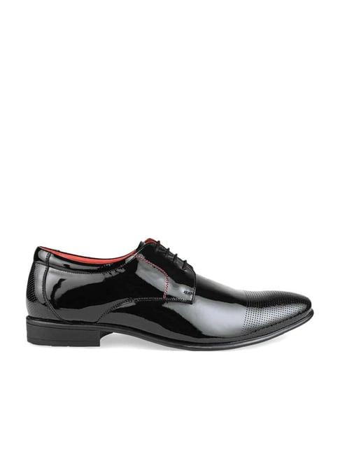 regal men's black derby shoes