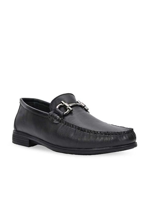 regal men's black formal loafers