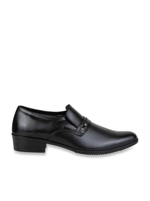 regal men's black formal loafers