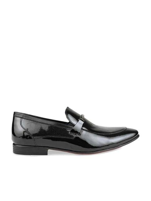 regal men's black formal loafers