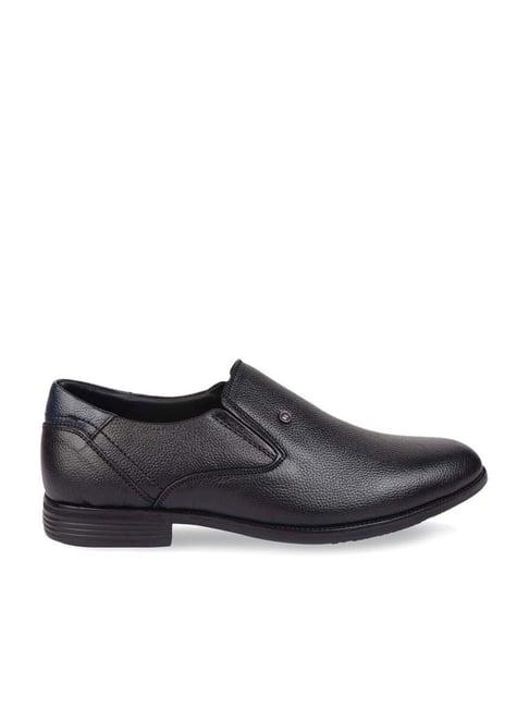 regal men's black formal slip-ons