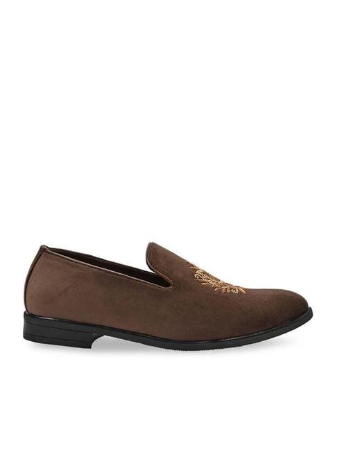 regal men's brown casual loafers