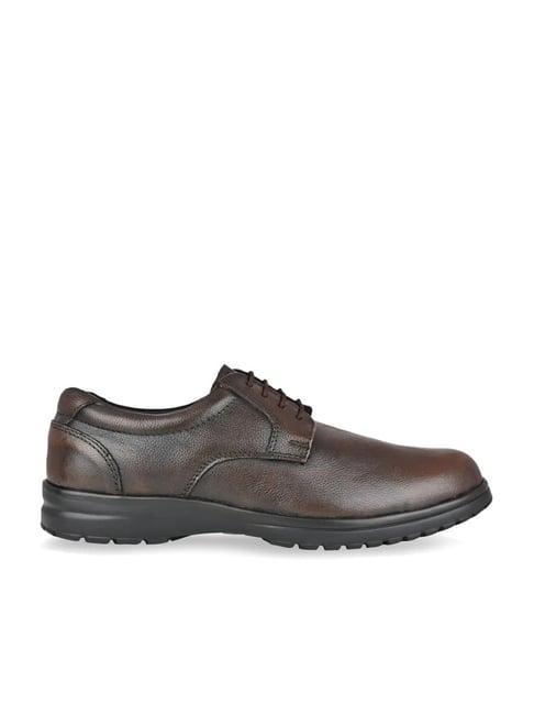 regal men's brown derby shoes