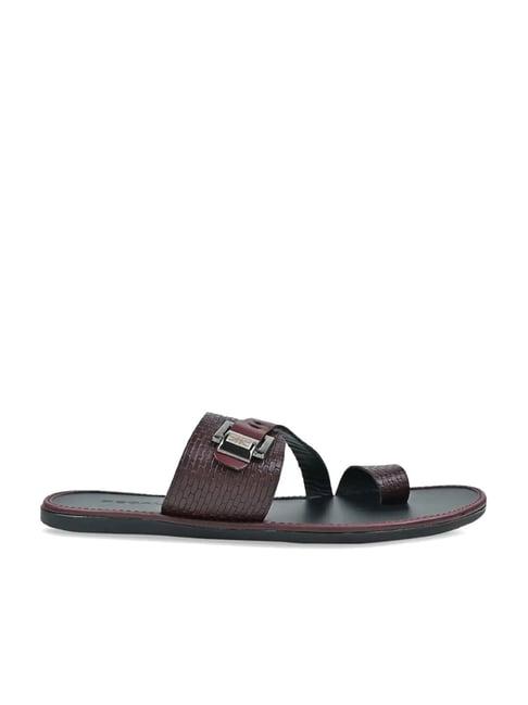 regal men's cherry toe ring sandals