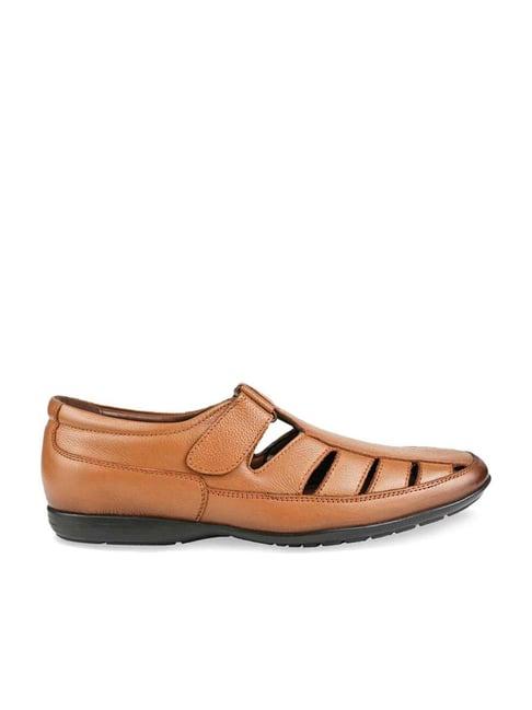 regal men's tan fisherman sandals