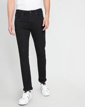 regallo skinny fit mid-rise jeans