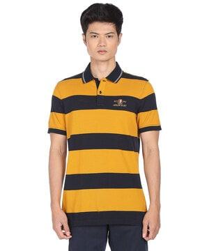 regular fit polo t-shirt with short sleeve