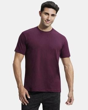 regular fit 2714 super combed cotton rich round-neck half sleeve t-shirt