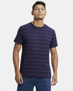 regular fit 2715 super combed cotton rich round-neck half sleeve t-shirt