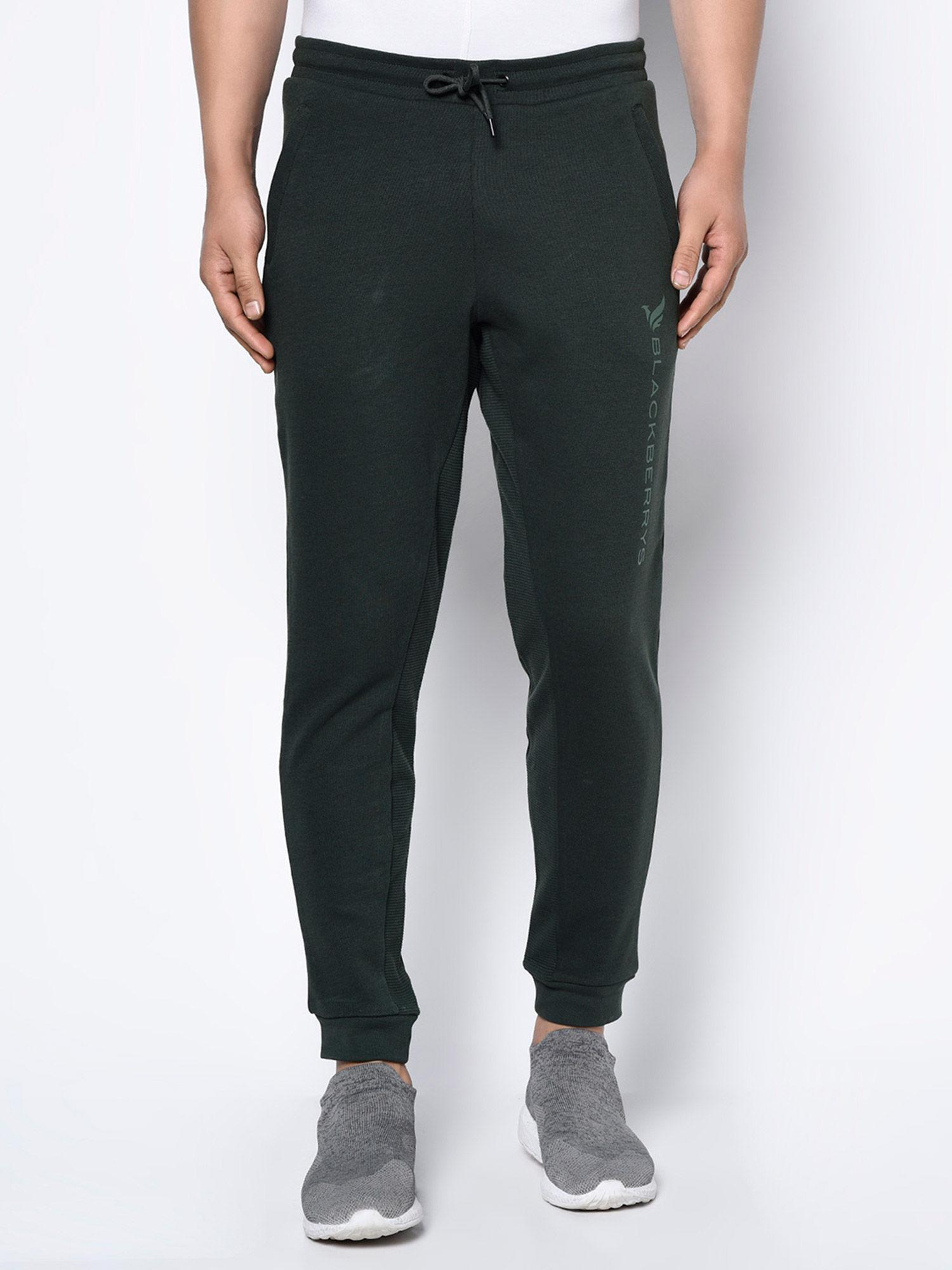 regular fit casual joggers- olive