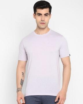 regular fit cotton crew-neck t-shirt