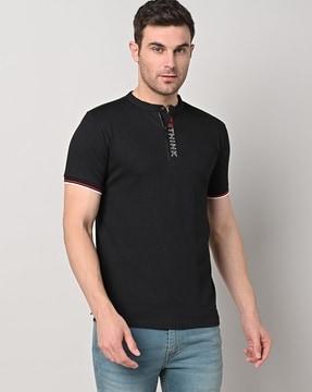 regular fit cotton crew-neck t-shirt