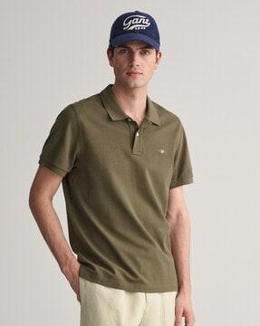 regular fit cotton polo t-shirt