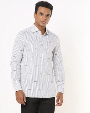 regular fit cotton shirt