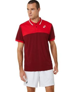 regular fit court polo shirt