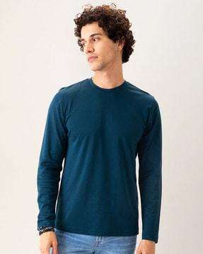 regular fit crew- neck cotton t-shirt