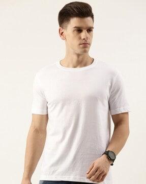 regular fit crew-neck t-shirt