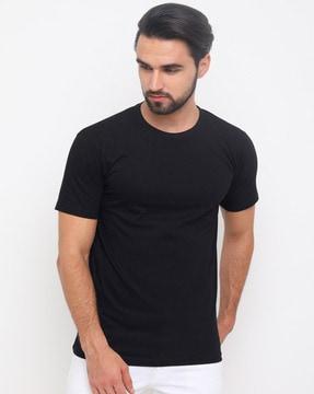 regular fit crew-neck t-shirt