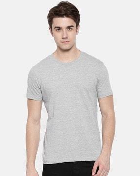 regular fit crew-neck t-shirt