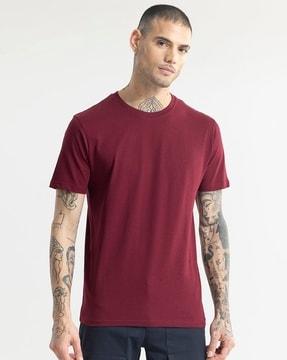 regular fit crew-neck t-shirt