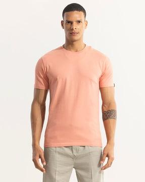 regular fit crew-neck t-shirt