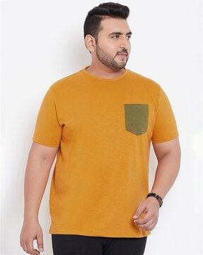 regular fit crew-neck t-shirt