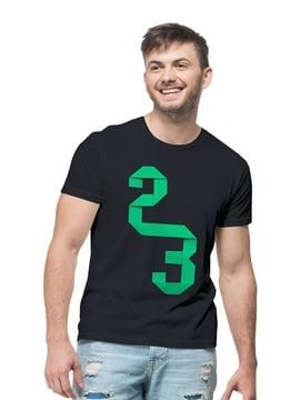 regular fit graphic print crew-neck t-shirt