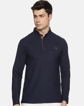 regular fit henley t-shirt