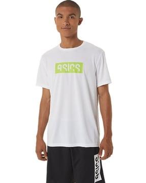 regular fit hex graphic dry ss t-shirt