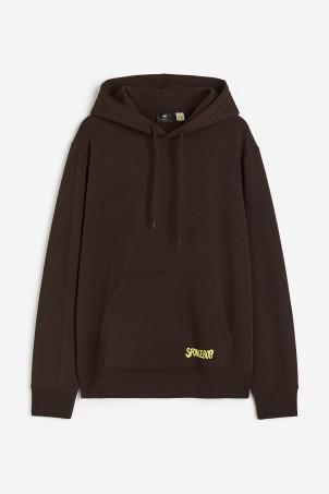 regular fit hoodie