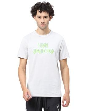 regular fit live uplifted graphic t-shirt