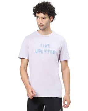 regular fit live uplifted graphic t-shirt