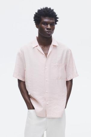 regular fit lyocell-blend resort shirt