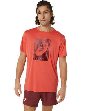 regular fit men court gs graphic tee