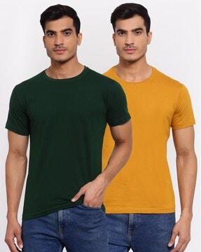 regular fit pack of 2 crew-neck t-shirts