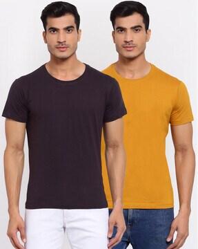 regular fit pack of 2 crew-neck t-shirts