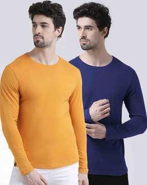 regular fit pack of 2 crew-neck t-shirts