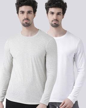 regular fit pack of 2 crew-neck t-shirts