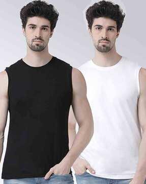 regular fit pack of 2 crew-neck t-shirts