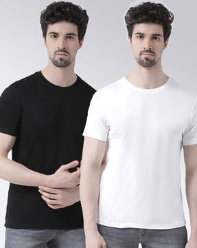 regular fit pack of 2 crew-neck t-shirts