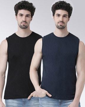 regular fit pack of 2 crew-neck t-shirts