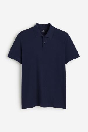 regular fit piqué polo shirt