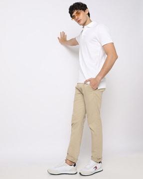 regular fit pique polo t-shirt