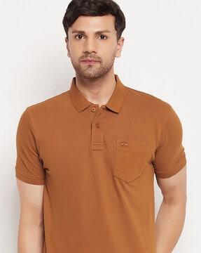 regular-fit polo t-shirt