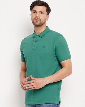 regular-fit polo t-shirt