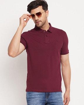 regular-fit polo t-shirt