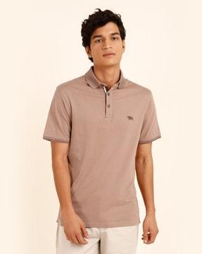 regular fit rich cotton polo t-shirt