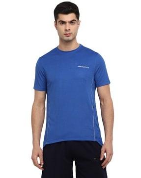 regular fit running round-neck t-shirt