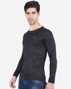 regular fit running round-neck t-shirt