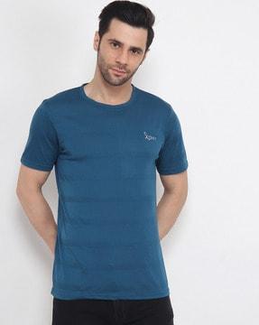 regular fit running round-neck t-shirt